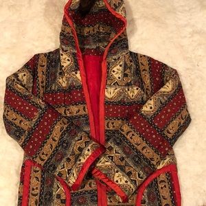 Amazing Vintage Sari Hoodie.